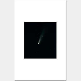 Zoomed Comet neowise Posters and Art